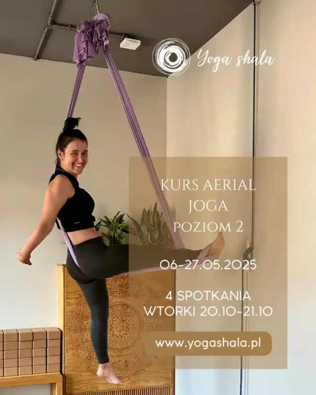 Zostały ostatnie 2 miejsca na drugi poziom Aerial Jogi 🩵 jeśli jesteś zainteresowany/a to szybko działaj 😊

To zajęcia skierowane do osób, które już ukończyły kurs od podstaw, uczestniczyły w minimum 9 zajęciach jogi w chustach w naszej szkole lub w innych 🩵
#jogabiałystok #yogashalabialystok #jogawchustach #jogawchustachbialystok #aerialjoga